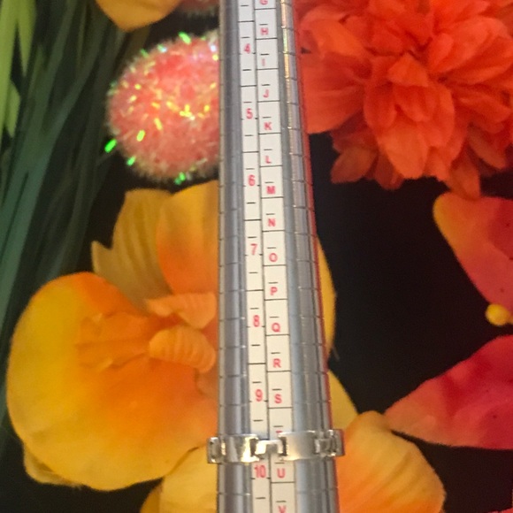 Stamped Sterling Silver 9 1/2 Ring - Picture 3 of 3